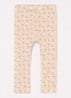 NBFGago ribgebreide legging in  katoenblend - Lichtroze