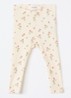 NBFLavo ribgebreide legging  - Creme