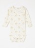 NBFLayo romper met bloemenprint - Creme