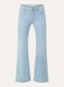 High waist flared jeans met medium wassing - Lichtblauw