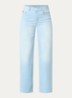 Hypersoft high waist flared jeans met steekzakken - Indigo