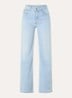 Palazzo high waist flared fit jeans met medium wassing - Lichtblauw