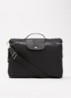 Le Pliage Energy businesstas met leren details en 14-inch laptopvak - Zwart