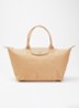Le Pliage One handtas L met leren details - Beige