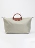 Le Pliage Original reistas XL met leren details - Grijs