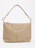 Le Pliage Xtra schoudertas van leer - Khaki