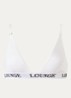 Bralette met logoband - Wit