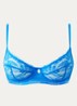 Entice balconette bh van kant - Blauw