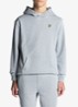 Classic hoodie met logoborduring - Grijsmele