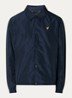 Coach jack met steekzakken - Donkerblauw