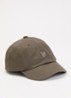 Pet met logoborduring - Donkerkhaki