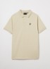 Polo met logoborduring - Beige