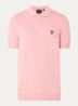 Regular fit polo met logo - Roze