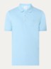 Regular fit polo met logo - Blauw