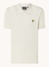 Regular fit polo van  piqué katoen met logo - Gebroken wit