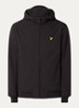 Softshell jack met capuchon en ritszakken - Zwart