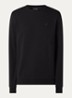 Sweater met logo - Zwart