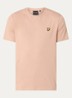 T-shirt met logo - Abrikoos