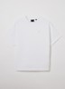 T-shirt met logoborduring - Wit