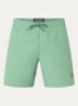 Zwemshorts met steekzakken en logo - Lindegroen