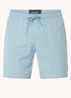 Zwemshorts met steekzakken en logo - Blauwgrijs