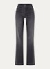 Dream high waist wide leg jeans met steekzakken - Antraciet