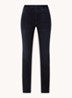 Dream mid waist flared jeans met stretch - Donkerblauw