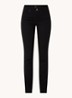 Dream mid waist skinny jeans met stretch - Zwart