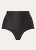 High waisted naadloze corrigerende slip - Zwart