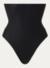 Maxi Sexy high waisted corrigerende string met panterprint - Blauw