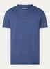 T-shirt met logoborduring - Beige
