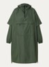 Regenjas met capuchon - unisex - Donkergroen