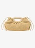 Mipli handtas met structuur en afneembare schouderriem - Beige