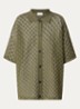 Moa grofgebreide blouse - Olijfgroen