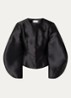Vendela blouse met ballonmouw - Zwart