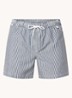Seer zwemshorts met streepprint - Donkerblauw
