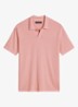 Comfort fit polo met logoborduring - Rose Mauve-8181 / Roze