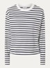 Longsleeve met streepprint - Wit