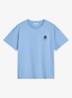 T-shirt met logo - Medium Blue 4840-4840 / Blauw