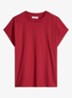 T-shirt met ronde hals - Vivid Cherry-6882 / Rood