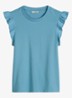 Top met vlindermouw - Blue Dawn/5429