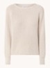 Fijngebreide pullover met stretch - Zand