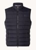 Gewatteerde bodywarmer met logo - Blauw