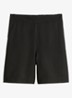 Korte broek met steekzakken - Black-0001 / Zwart