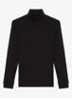 Longsleeve met col - Zwart