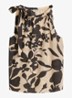 Mouwloze top met print - Dark Grey_Multi_02-0533 / Grijs