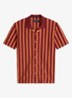 Overhemd met streepprint - Dark Red 01-7026 / Rood