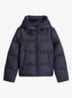 Puffer jack met capuchon en steekzakken - Martime Blue / Blauw