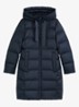 Puffer jas met capuchon - Donkerblauw