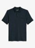 Regular fit polo met logoborduring - Dark Navy-4131 / Blauw